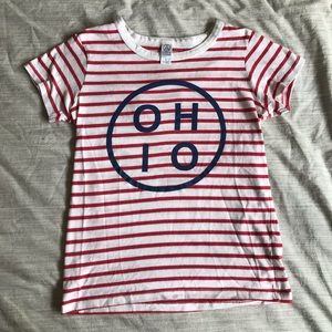 Striped Ohio shirt
